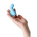 Вибронасадка на палец JOS DANKO для точки G силикон голубая 9,5 см - фото 3