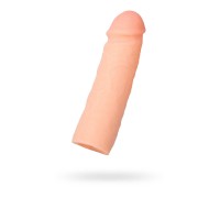Телесная насадка ToyFa XLover Increase+ для увеличения размера реалистичная TPR 18 см