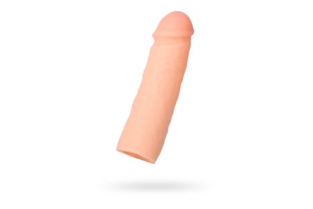 Телесная насадка ToyFa XLover Increase+ для увеличения размера реалистичная TPR 18 см