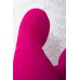 Вибратор с клиторальным стимулятором L'EROINA силикон розовый 17 см - фото 12