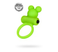 Виброкольцо на пенис A-Toys by TOYFA силикон зеленое Ø 3,1 см