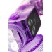 Вибратор с клиторальным стимулятором TOYFA A-Toys High-Tech fantasy TPE Фиолетовый 22 см - фото 11