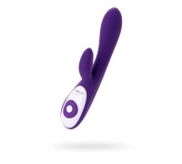 Вибратор с клиторальным стимулятором Nalone Rhythm X2 Силикон Фиолетовый 21,6 см