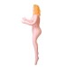 Кукла надувная Celine с реалистичной головой блондинка с тремя отверстиями TOYFA Dolls-X кибер в - фото 1