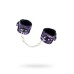 Кружевные наручники TOYFA Marcus пурпурный 42 см - фото