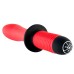 Анальный стимулятор Black & Red by TOYFA с вибрацией водонепроницаемый силикон красный 27 см Ø - фото 1