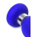 Анальная втулка ToDo by Toyfa Сlassic размер M силикон синяя 11,5 см Ø 3,7 см - фото 2