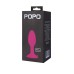 Анальная втулка TOYFA POPO Pleasure со стальным шариком внутри силиконовая розовая 10,5 см - фото 2