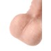 Реалистичный вибратор TOYFA RealStick Nude PVC телесный 12 режимов вибрации 17 см - фото 1