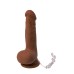 Вибратор TOYFA RealStick Elite Mulatto реалистичный на присоске мулат 13 см - фото 4