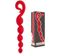 Стимулятор анальный Fun Factory Bendy Beads красный