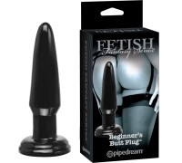 Черная анальная пробка AFC Series Limited Edition Beginner's Butt Plug 