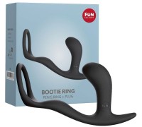 Анальная пробка с эрекционным кольцом Bootie Ring