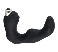 Черный cтимулятор простаты Rebel