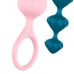 Набор анальных цепочек Satisfyer Beads, розовый и синий - фото 2