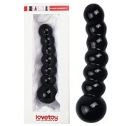 Черный фаллоимитатор Glass Romance