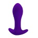 Анальная пробка для ношения с вибрацией Pretty Love Anal Plug Massager фиолетовая - фото 8