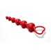 Анальная цепочка Core с диаметром до 3,2 см цвет красный - фото 2