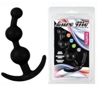 Анальный стимулятор чёрный Lure Me