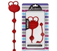 Универсальный силиконовый стимулятор красный Silicone Frog