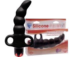 Стимулятор простаты Silicone P.E. Vibe Small Black