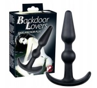 Анальная пробка с шариком Backdoor Lovers