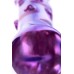 Фиолетовый фаллос из стекла с рельефным стволом - фото 6