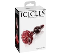 Анальная пробка из стекла Icicles №76