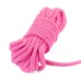 Розовая веревка для бондажа Fetish Bondage Rope 10 метров - фото 3