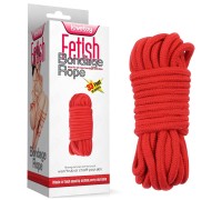 Красная веревка для бондажа Fetish Bondage Rope 10 метров
