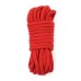 Красная веревка для бондажа Fetish Bondage Rope 10 метров - фото 2