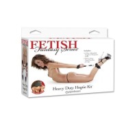 Бондажный набор крест на карабинах с наручниками и поножами FFS Heavy-Duty Hogtie Kit