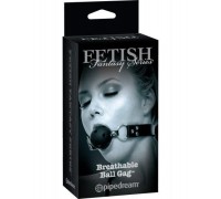 Дышащий кляп FF Series Limited Edition Breathable Ball Gag Black