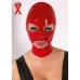 Красная маска из латекса женская - фото 2