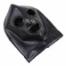 Маска-шлем со шнуровкой черная - фото 2
