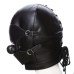 Бондажный шлем с кляпом - фото 2