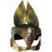Hand-made маска с ушками зайчика и заклепками - фото