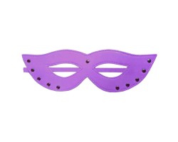 БДСМ маска фиолетовая