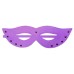 БДСМ маска фиолетовая - фото