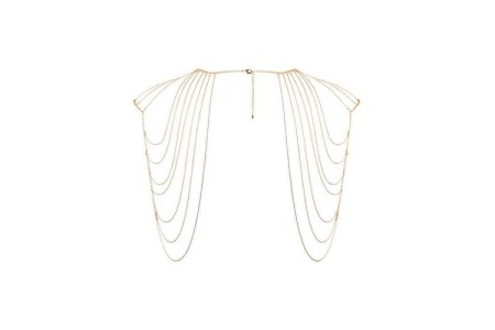 Бикини-цепочка Bijoux Magnifique Chain Shoulders Back Jewelry Gold золотая