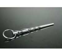 Серебристый уретральный буж 10,3 см