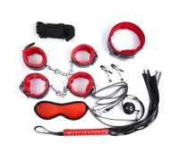 Шикарный черно-красный набор из 8 предметов 