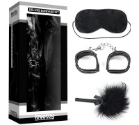 Набор Deluxe Bondage Kit (наручники тиклер маска на глаза)