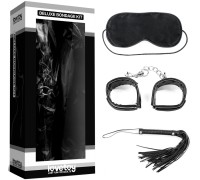 Набор Deluxe Bondage Kit (наручники, плеть, маска) 