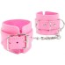 Классические розовые наручники - фото 3