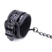 Дизайнерские наручники черного цвета - фото 3
