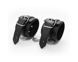 Классические черные наручники 