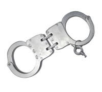 Настоящие милицейские наручники с жестким креплением