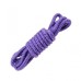 Бондажная верёвка FF Mini Silk Rope фиолетовая - фото 3
