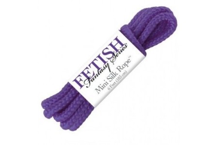 Бондажная верёвка FF Mini Silk Rope фиолетовая